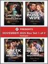 Harlequin Presents November 2025--Box Set 1 of 2